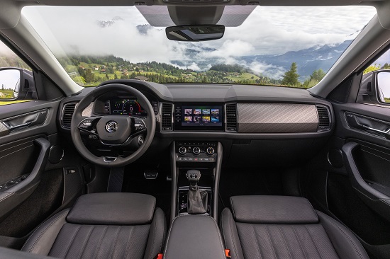 سكودا كودياك من الداخل