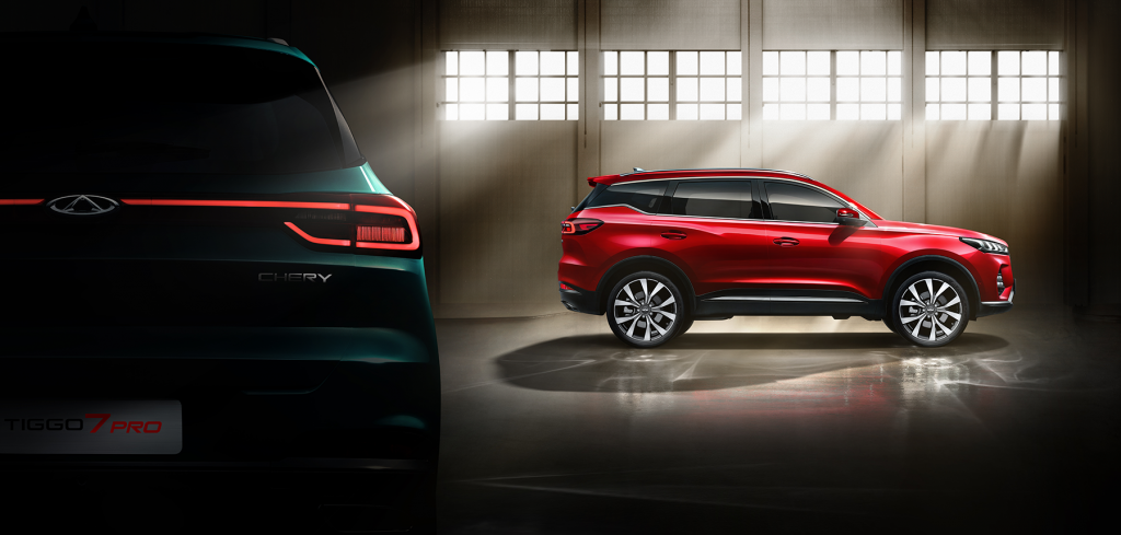 شيري تيجو 7 موديل 2022 من الخارج