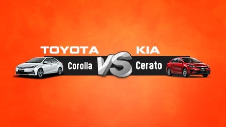 مقارنة بين كيا سيراتو وتويوتا كورولا