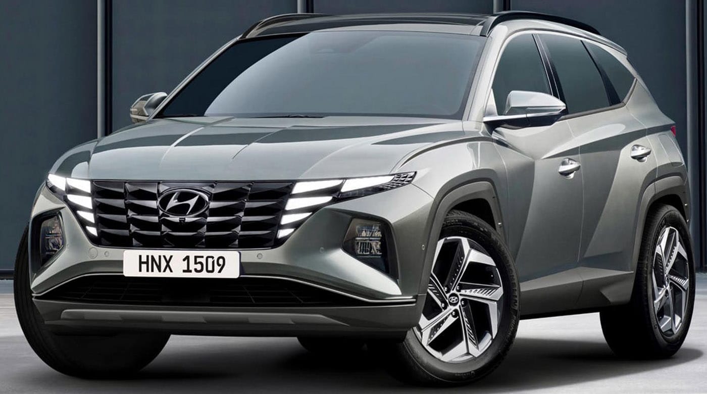 وصول سيارة هيونداى توسان 2021 صالات العرض