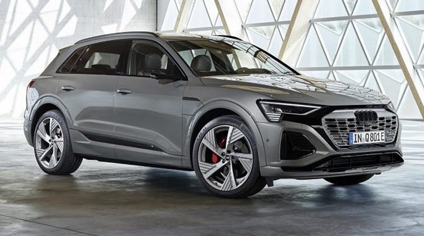 وصول أودي Q8 إي-ترون الكهربائية مصر