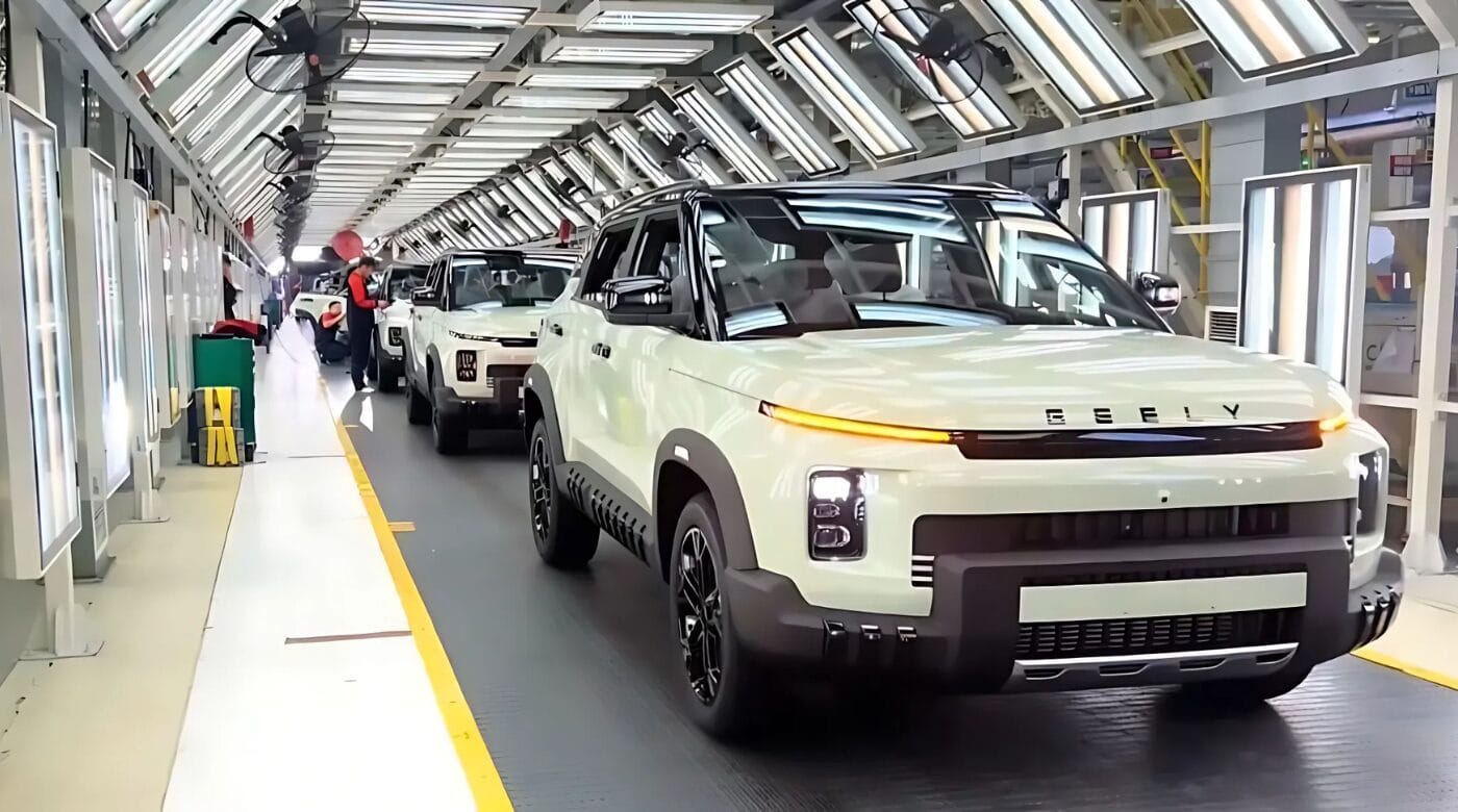 Geely is preparing to launch its new Geely Cowboy car