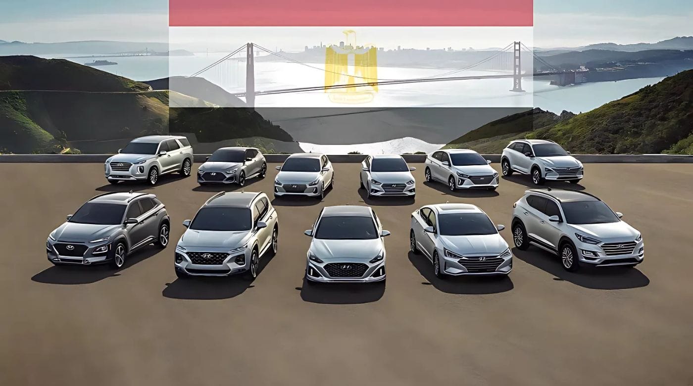 Ranking of the most licensed cars in Egypt in March 2025