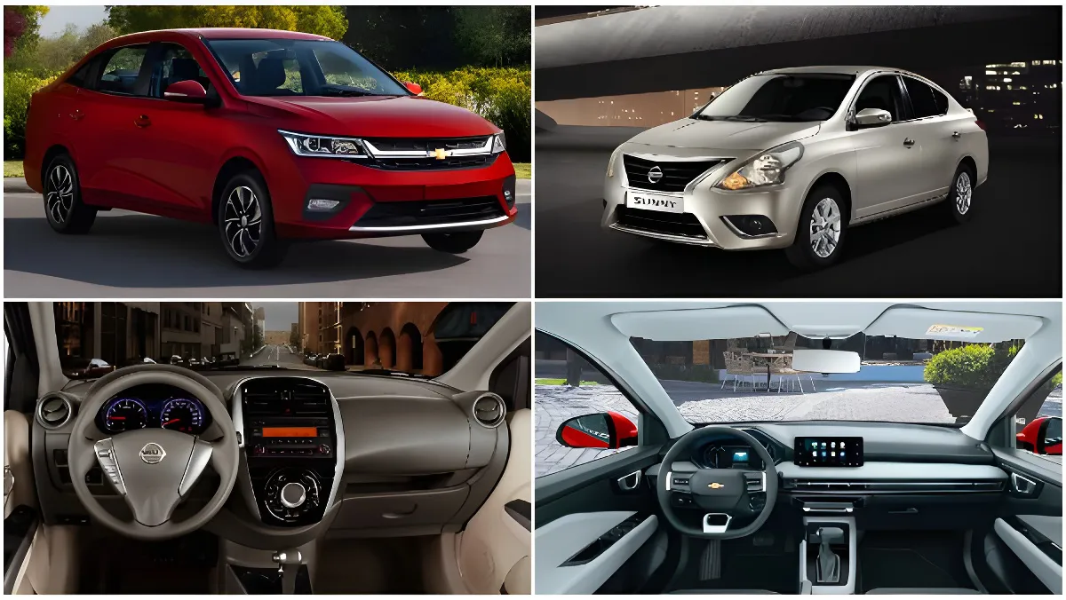 ما الفرق بين شيفروليه أوبترا ونيسان صني وفيات تيبو 2026؟