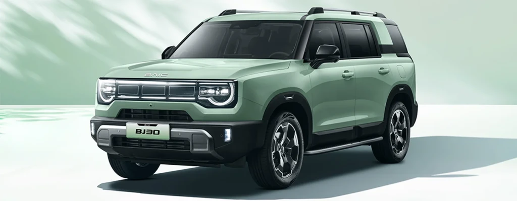 BAIC BJ30 official exterior
