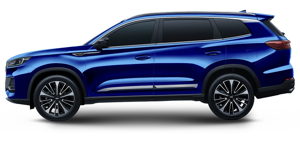 Chery Tiggo 8 Pro Max 2026 Flagship official blue exterior