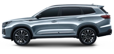 Chery Tiggo 8 Pro Max 2026 Flagship official silver exterior