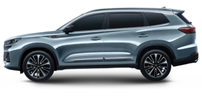 Chery Tiggo 8 Pro Max 2026 Flagship official light blue exterior
