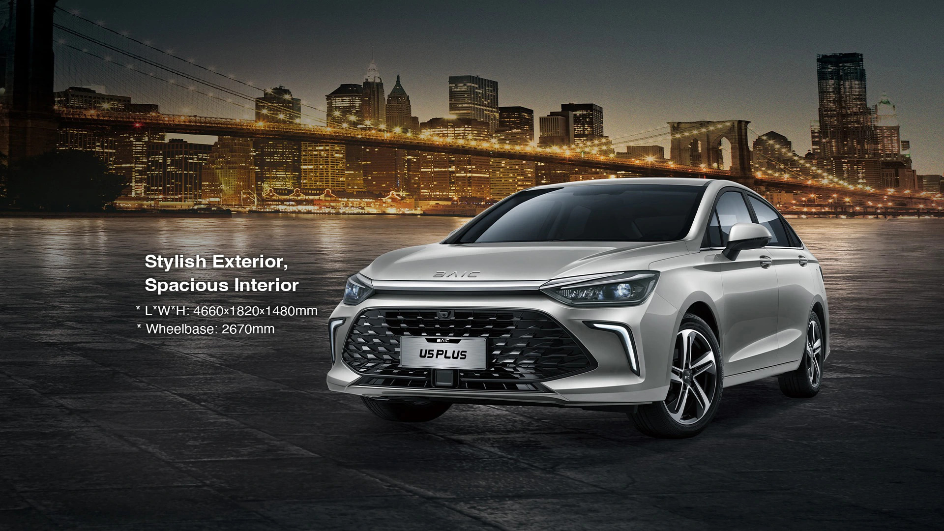 BAIC U5 Plus official vehicle image