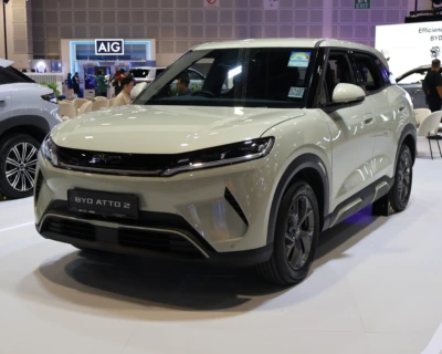 BYD Atto 2 2027 من الأمام - صورة توضيحية للطراز